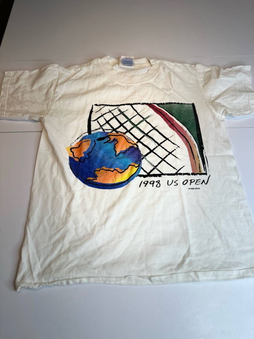 1998 US Open Graphic Short Sleeve Tee - White